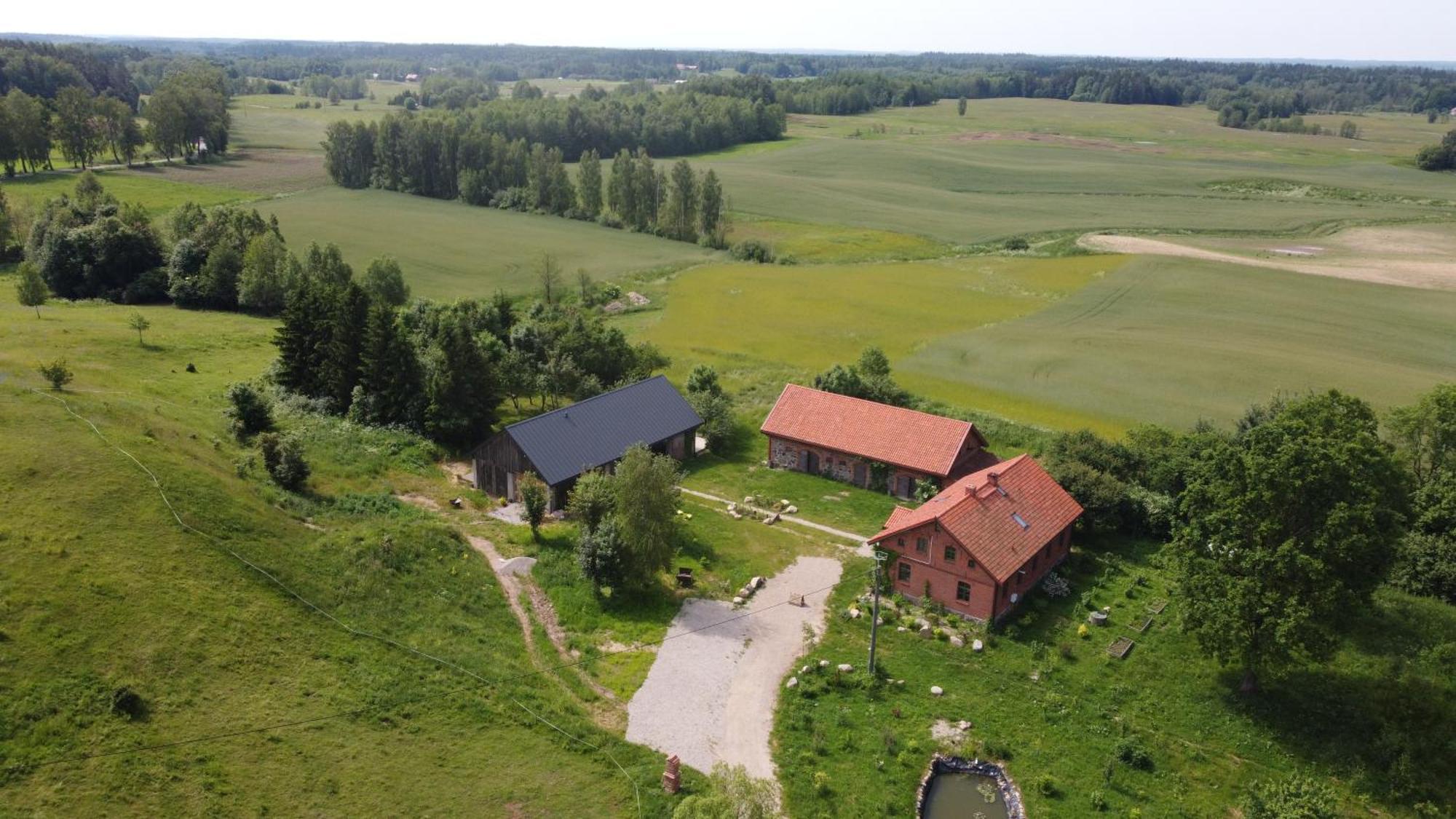 Вилла Siedlisko Nad Lakami Экстерьер фото
