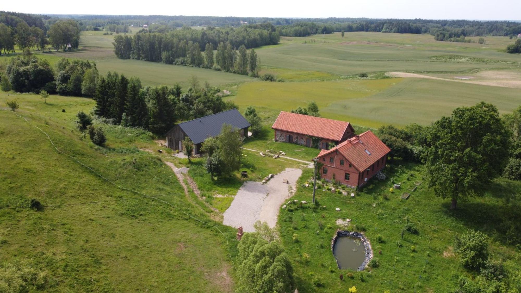 Вилла Siedlisko Nad Lakami Экстерьер фото