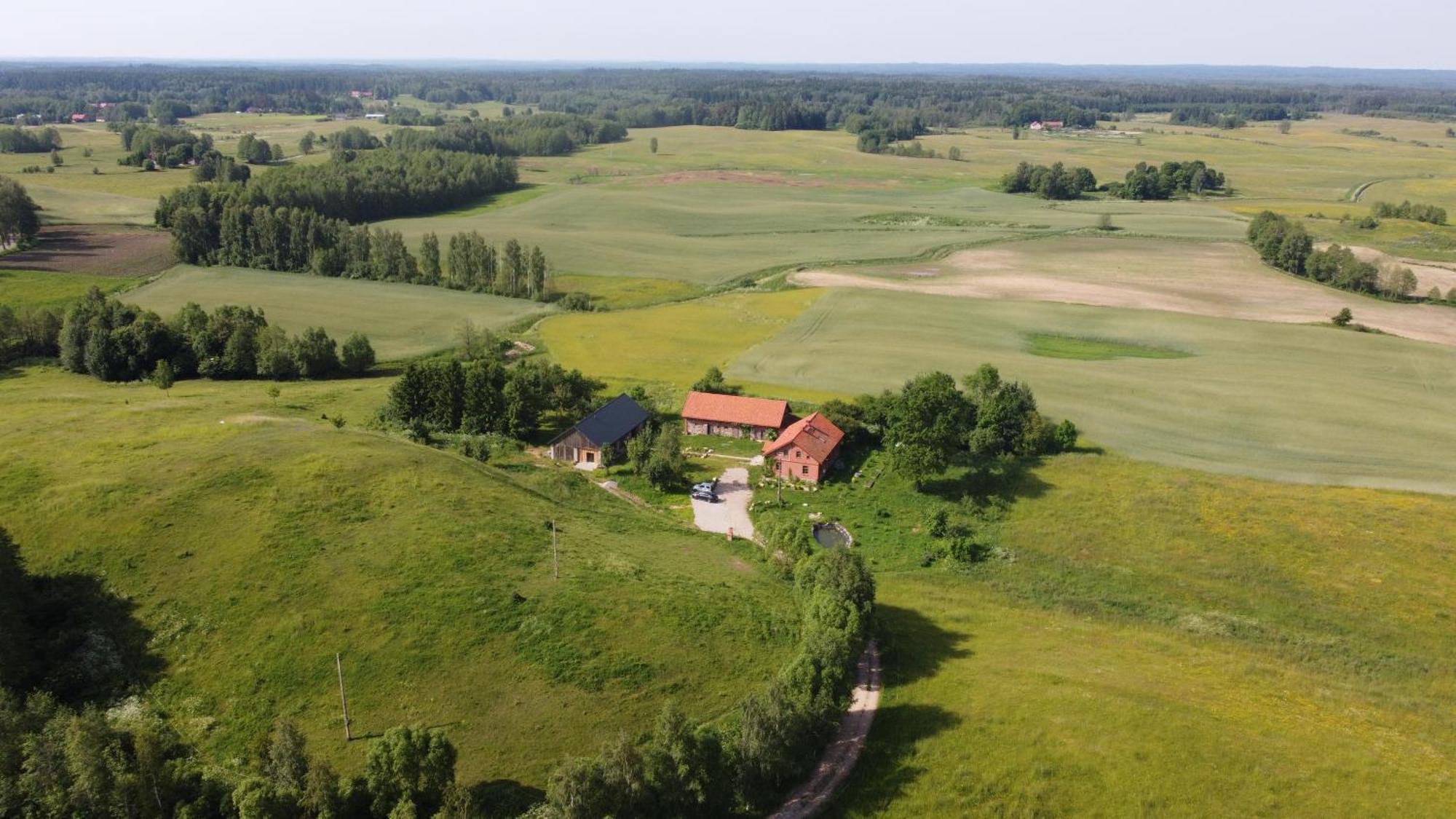 Вилла Siedlisko Nad Lakami Экстерьер фото